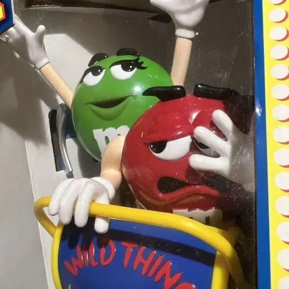 M&M's Wild Thing Roller Coaster Candy Dispenser Brand New In Box Limited Edition - Picture 13 of 13